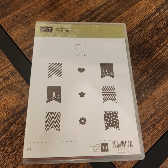 Stampin' Up! Rubber Stamp 5 Set Collection Happiest Birthday Banner Blast Pretty - Picture 3 of 10